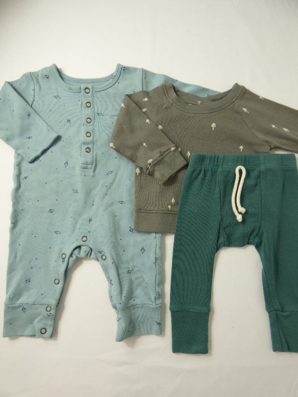 Childhoods, Colored Organics, and Pehr Baby Boy Bundle, Size 3-6 Months